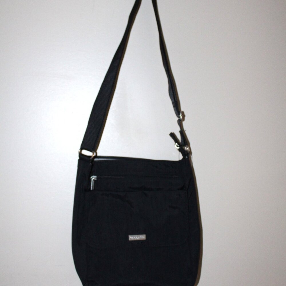 13A NICE LADIES BAGGALLINI BAG - BLACK
